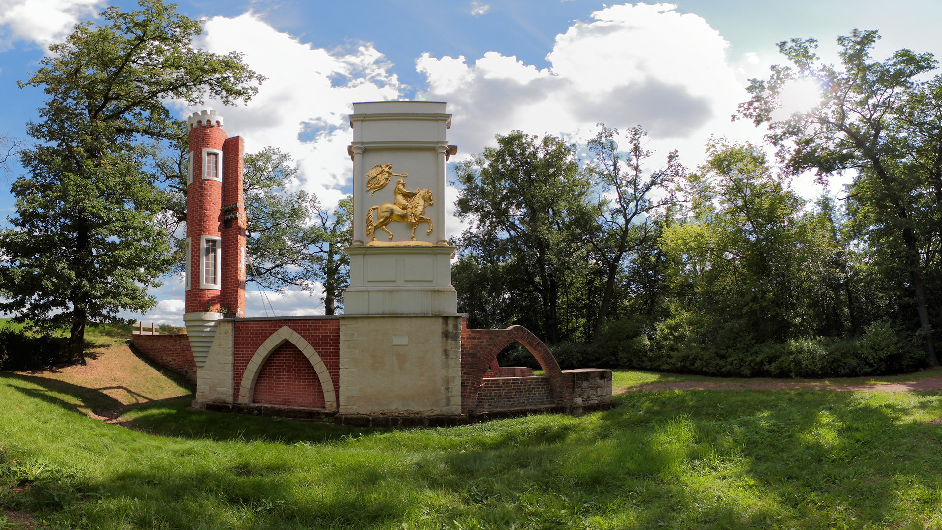 Das Schwedenhaus im Gartenreich zwischen Dessau und Wörlitz